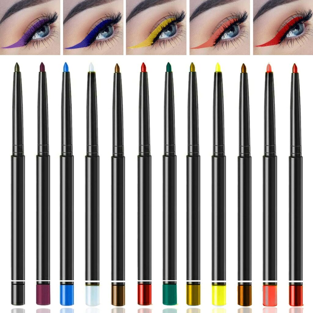 عکس خط چشم رنگی