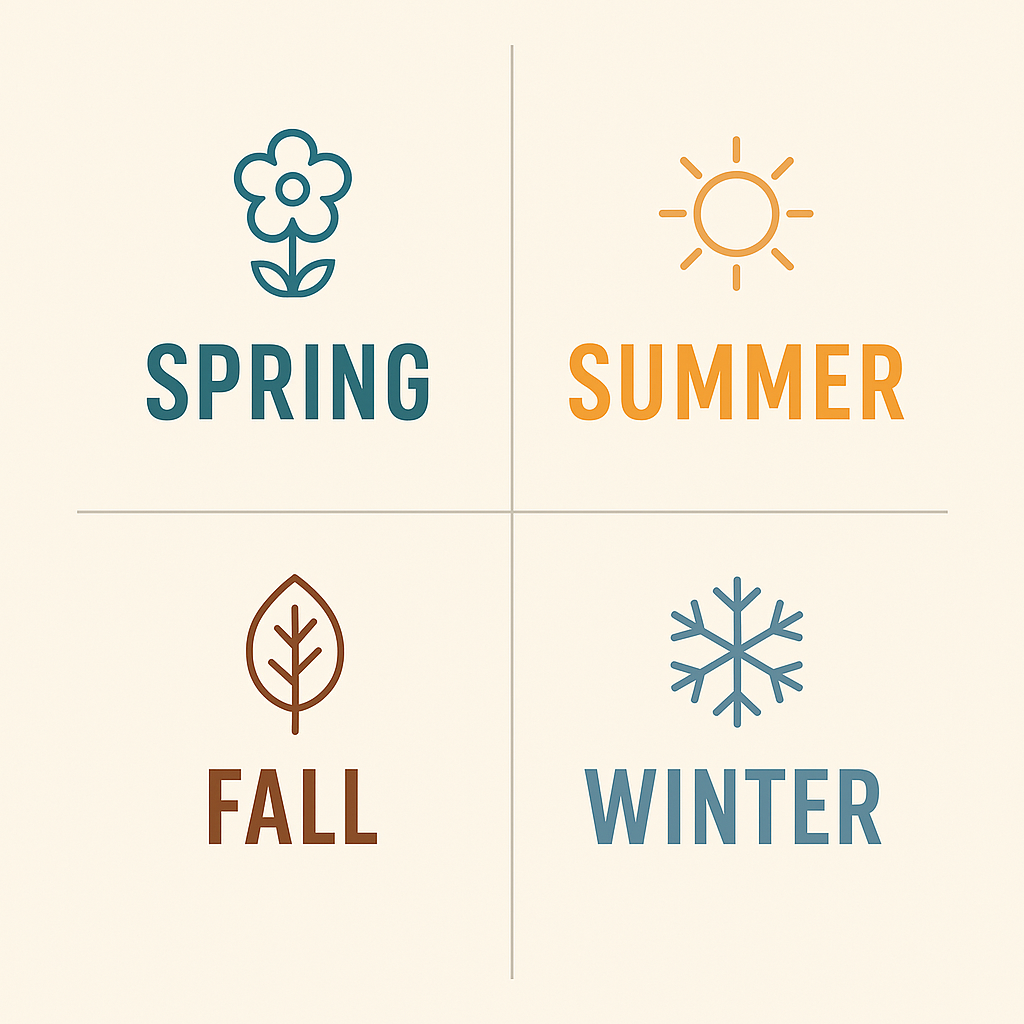 عکس از فصل ها